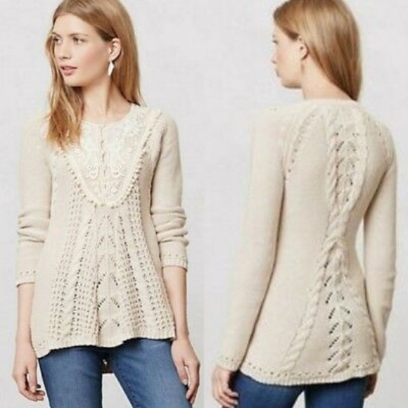 Anthropologie Sweaters - Anthropologie Angel of the North Adelaide Sweater